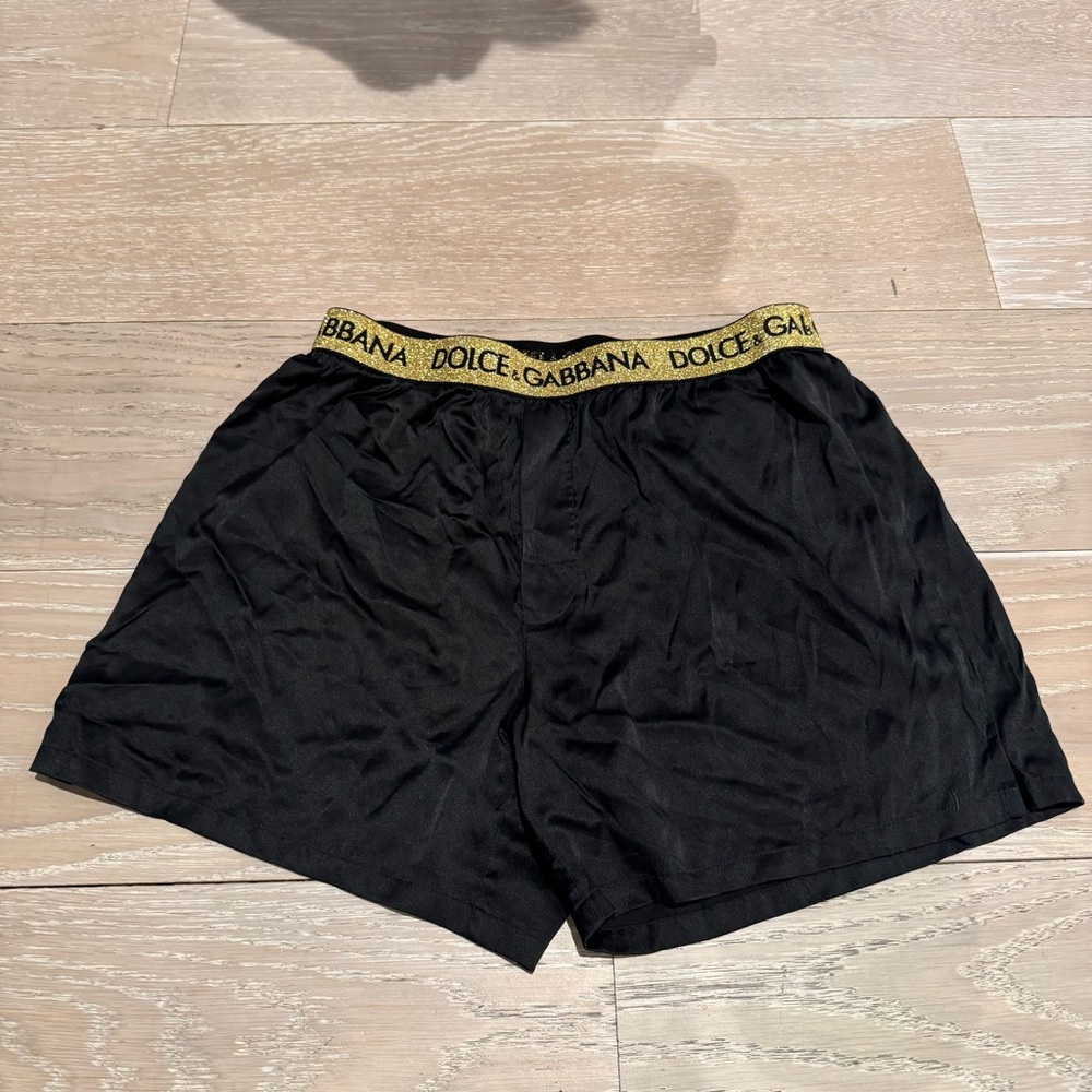 DOLCE & GABBANA Silk Briefs - Picture 4 of 7